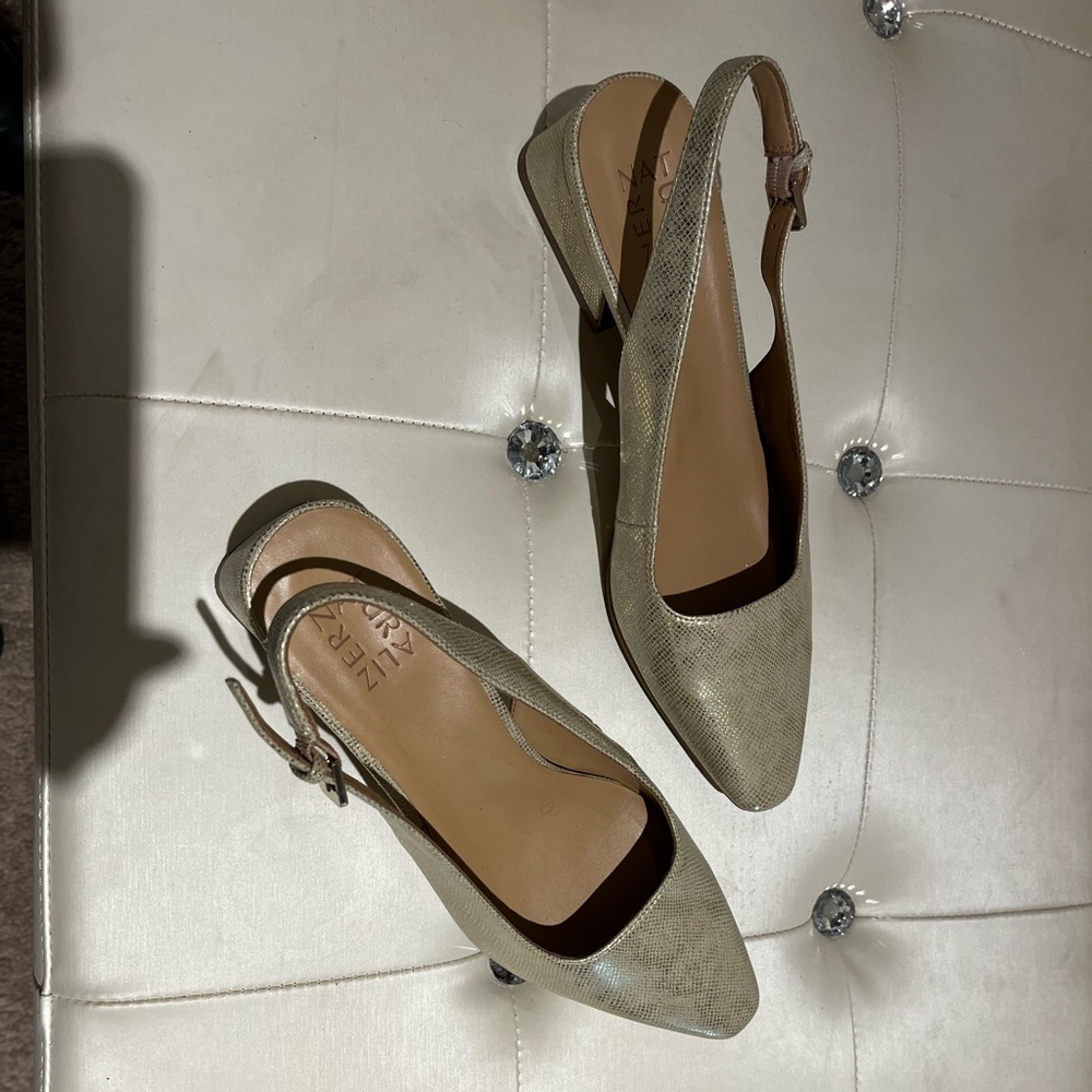 Naturalized Slingback Shoes
